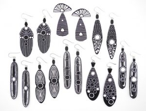 Black & White Earrings