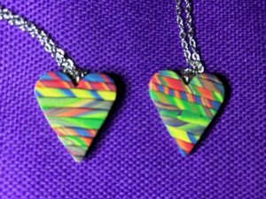 Bargello Pendants