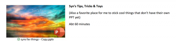 SynsTipsTricksToys SynsTipsTricksToys